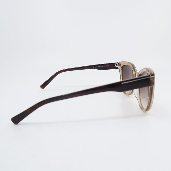 Tumi STU001 072M 54mm Brown Transparent/Brown Gradient Women\'s New Sunglasses. main image 10